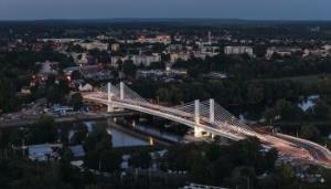 Dobiega końca budowa nowego mostu nad Wartą w Kostrzynie