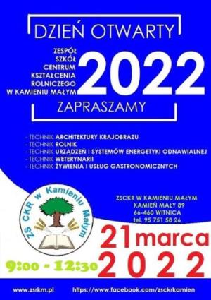 Dzień Otwarty w ZSCKR w Kamieniu Małym