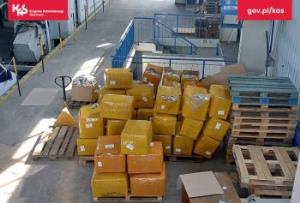 Lubuska Krajowa Administracja Skarbowa (KAS) zatrzymała ponad 9 tys. maskotek typu brelok